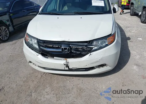 2015 Honda Odyssey Ex-L from USA, damaged, VIN 5FNRL5H65FB011218